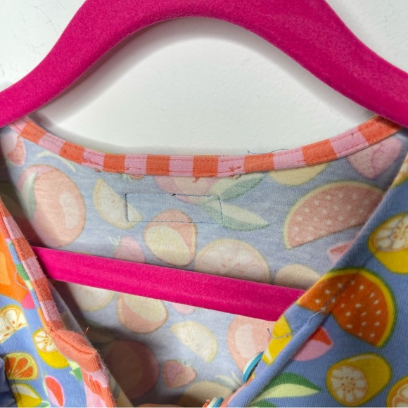Matilda Jane Colorful Fruit Romper Sleeveless Size 8 - Picture 3 of 7